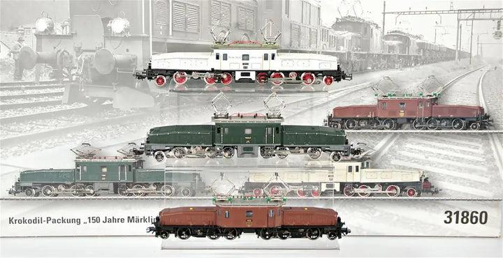 Märklin 31860 Set van 3 Locomotieven van de Bouwserie Ce 6/8 III