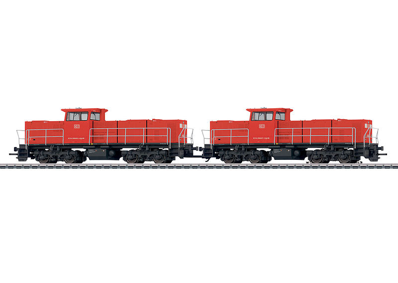 Märklin 37697 - Serie 6400, NS/DB - 2 diesellocomotieven