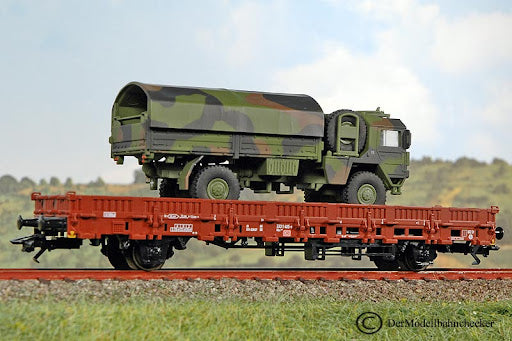 Märklin 46955 - 4MFor Militair Kbs 443 Platwagon & 5T GL Vrachtwagen