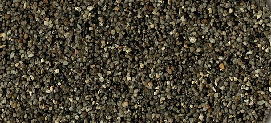 Heki 3171 - Spoor H0 Naturgleisschotter, Basalt (0,5 kg)
