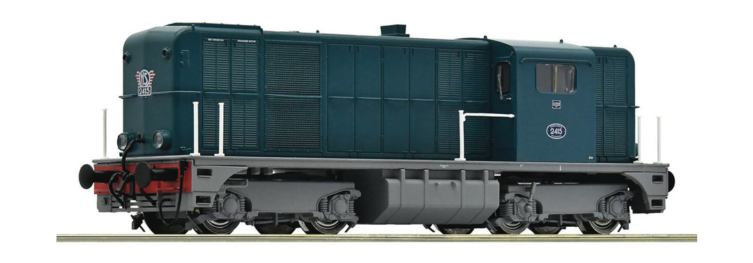 Roco 7310007/7320007 - Diesellokomotive 2415, NS - Historische Grijze/Blauwe Uitvoering