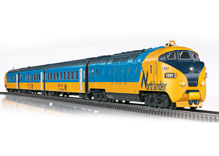 Märklin 39705 - Diesel Treinstel "Northlander" - Iconisch 4-Delig Model met Uitgebreide Functies