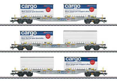 Märklin 47463 Set containerwagens SBB Cargo - NIEUW