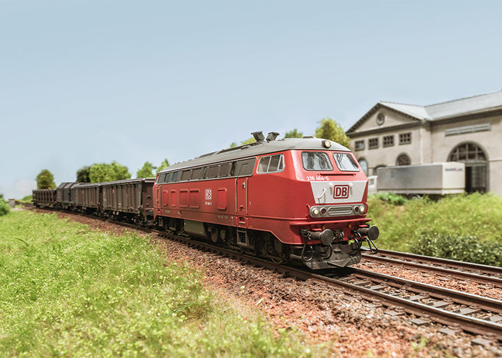 Märklin 39217 – Diesellocomotief Type 218, DB AG (H0, Tijdperk V)