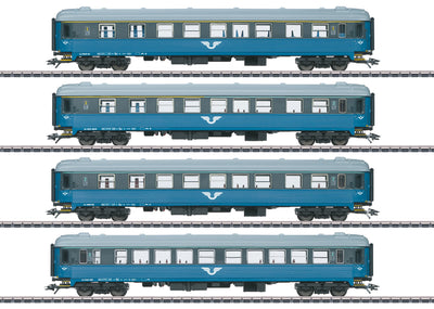 Märklin 43787 - Set Personenrijtuigen van Zweedse Staatsspoorwegen (SJ) 🚆