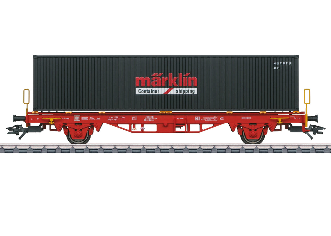 Marklin 47583 Container wagon Lgs 580 - DB AG - H0 Scale