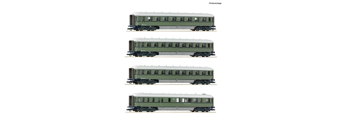Roco 6200049 - Wagenset 'Plan D' van de Nederlandse Spoorwegen