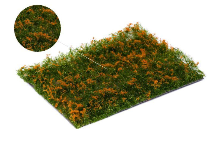 MBR Grasmat – 15mm Hoog, 7.5×15 cm Natuurlijke Scenery Mat voor Modelbouw