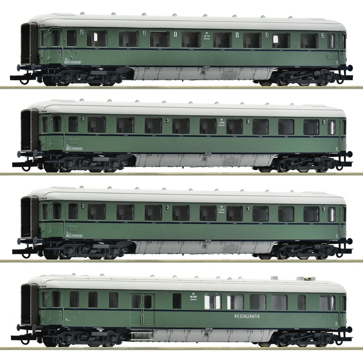 Roco 6200049 - Wagenset 'Plan D' van de Nederlandse Spoorwegen