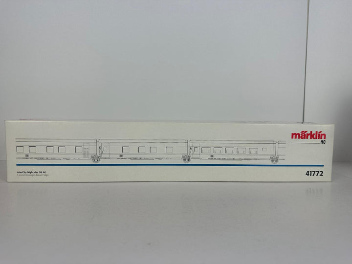 Märklin 41772 - Expansion set Express train carriages DB AG 'InterCity Night'