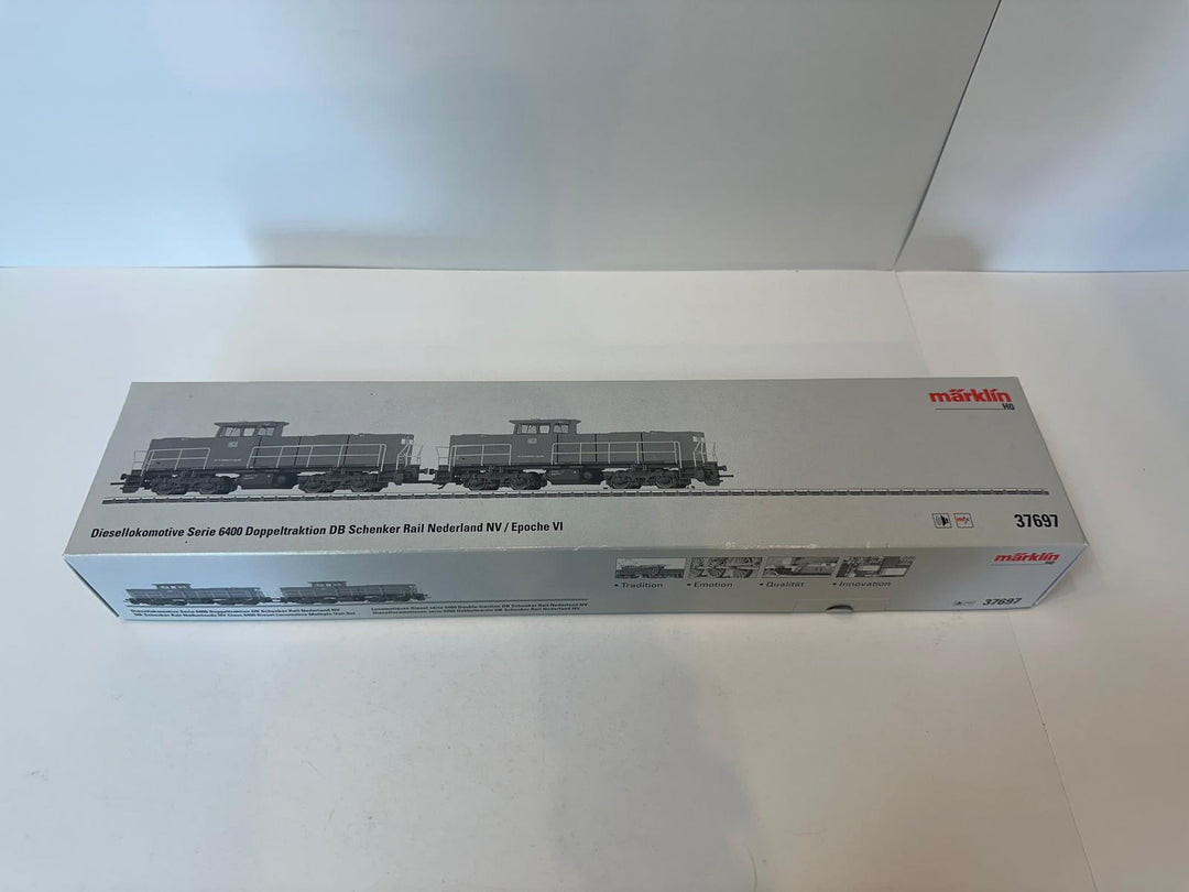 Märklin 37697 - Serie 6400, NS/DB - 2 diesellocomotieven