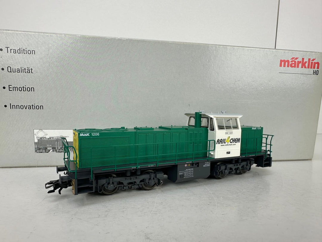 Märklin 37631 H0 Diesellocomotief MaK 1206 R4C - Rail4Chem Benelux (R4C)