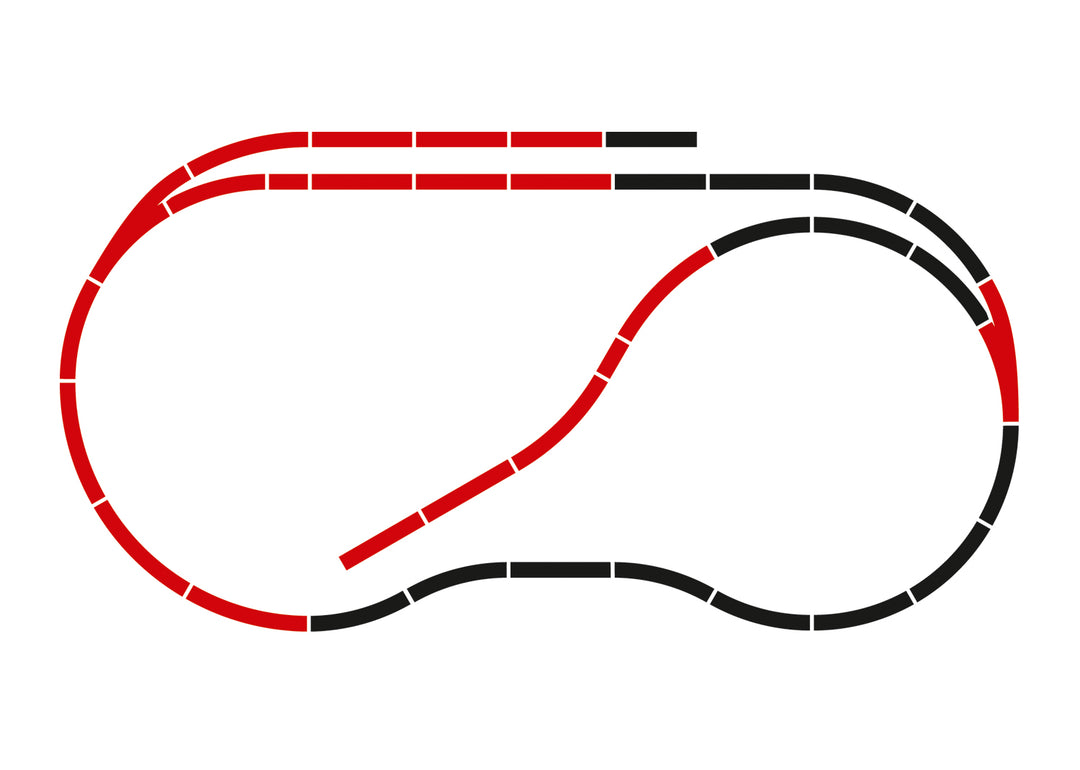 MARKLIN 24904 START UP - EXTENSION PACK C4 FOR C-RAILS